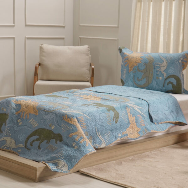 Kit colcha KIDS rolinho solteiro Infantil - Bene Casa - Imagem 7