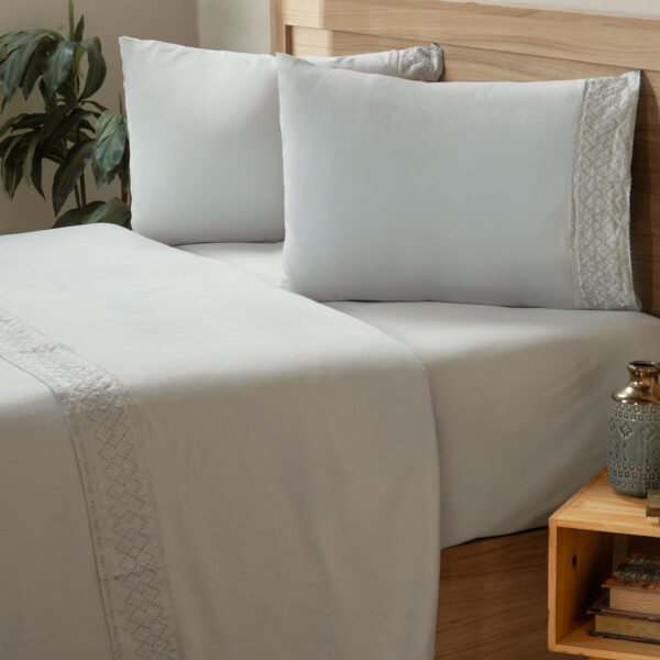 Jogo de cama Broderie - Bene Casa - Imagem 2